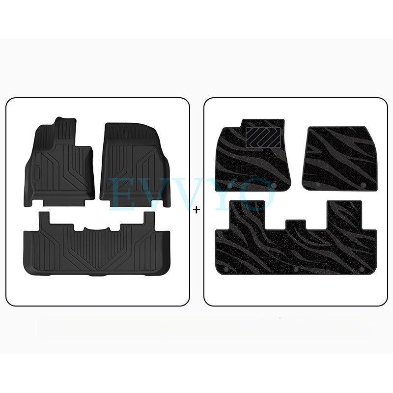 Arcfox Alpha S TPE Floor Mats - Wear-Resistant & Waterproof - EVVYO