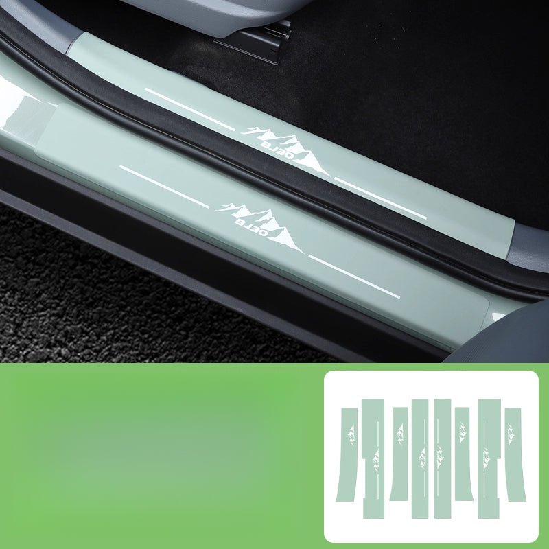 BAIC BJ30 Door Sill Protector – Welcome Pedal Cover Trim Anti-Scratch