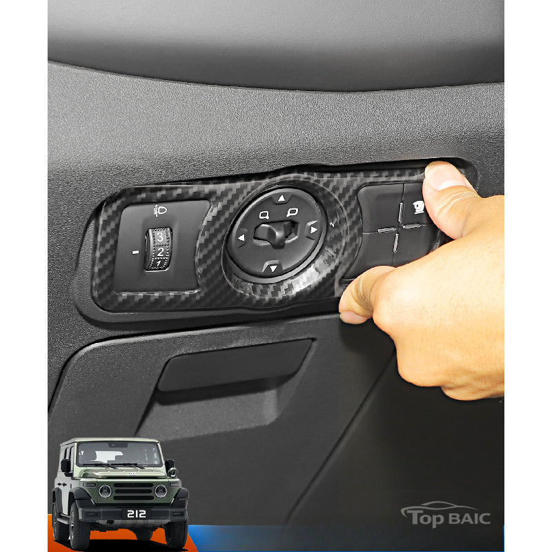 BAW 212 Rearview Mirror Switch Trim |   Interior Upgrade