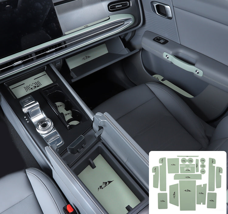 BAIC BJ30 Door Groove & Cup Holder Mats – Interior Protective Pads
