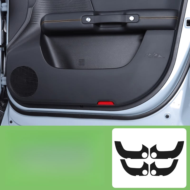 BAIC BJ30 Door Kick Pad – Leather Anti-Scratch Protector Trim