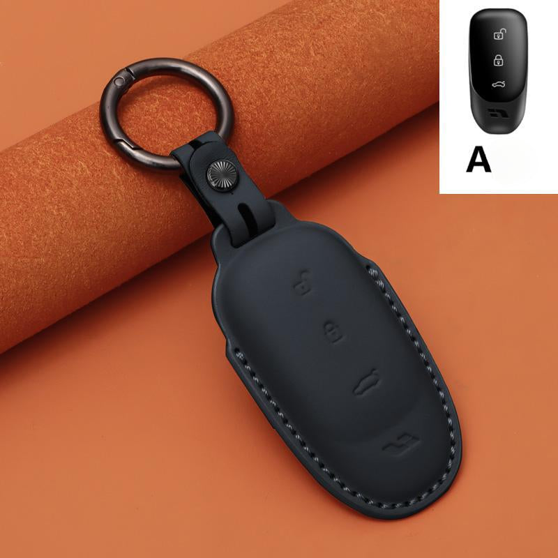 Li auto L9/L8/L7/L6/one key case-genuine leather smart key cover - EVVYO