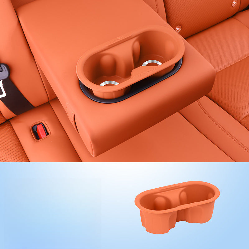 Li Auto L6–L9/MEGA Silicone Cup Holder Mat & Tray - EVVYO