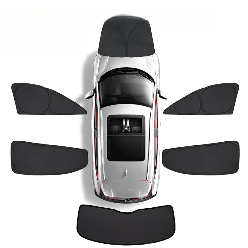 LUXEED S7/R7/S9 Full Coverage Car Window Sunshade - EVVYO