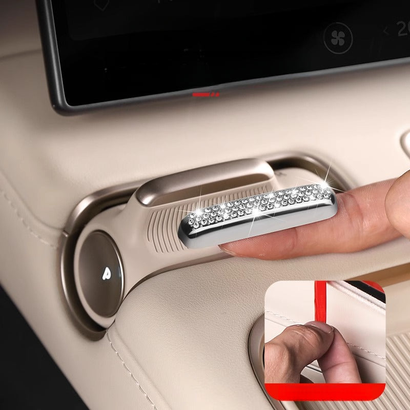 NIO ES6/EC6/ES8/ET5/ES7 Steering Wheel & Gear Shift Rhinestone Decals - EVVYO