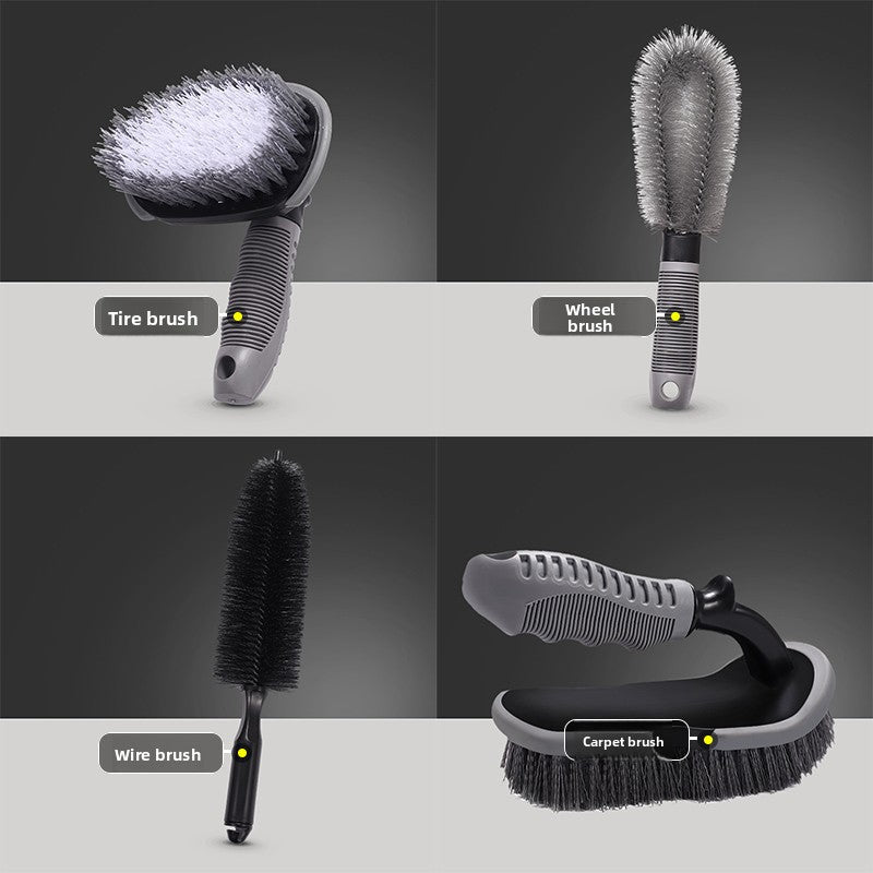 Car Tire & Wheel Brush – Strong Cleaning Tool for Car Wash