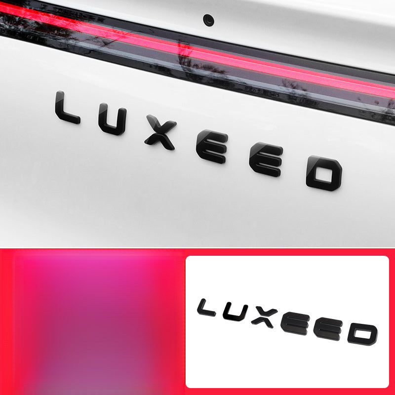 Luxeed S7/R7 Black Knight Emblem Decals - EVVYO