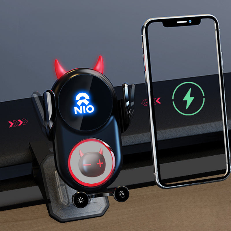 NIO ES6 Devil-Themed Wireless Charging Phone Mount - EVVYO