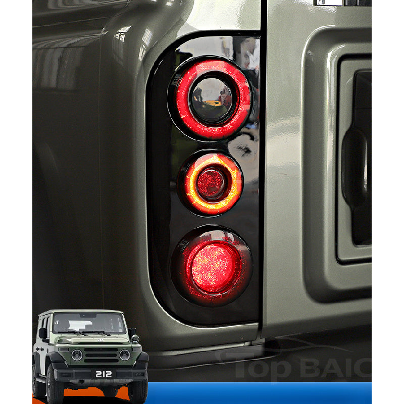 BAW 212 Black Warrior Headlight Covers |   Smoked Protective Trim