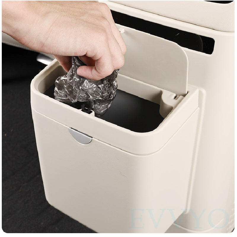 VOYAH Dreamer Fridge Storage Box – Kick-Proof Trash Bin Organizer