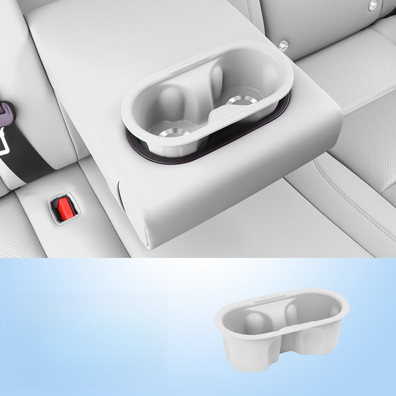Li Auto L6–L9/MEGA Silicone Cup Holder Mat & Tray - EVVYO