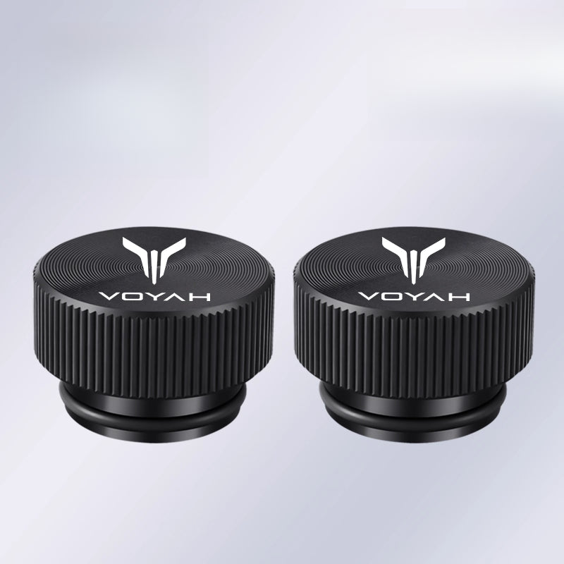 Voyah Car Cigarette Lighter Dust Cover |   Aluminum Alloy Plug with Rubber Seal