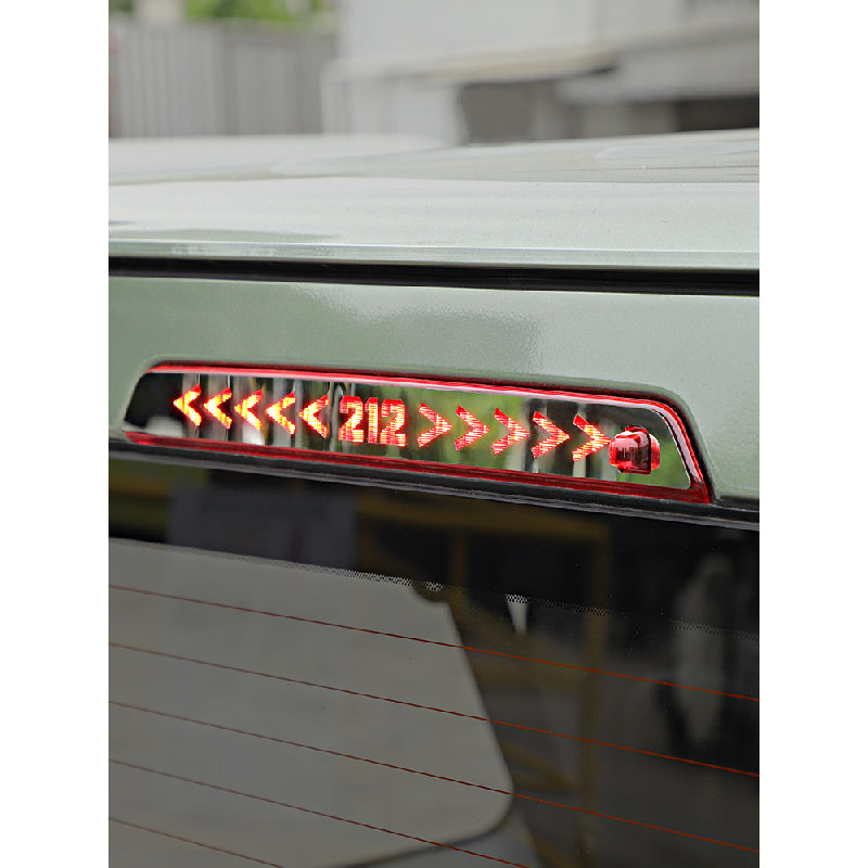 BAW 212 High-Mount Brake Light Cover |   Stainless Steel Trim