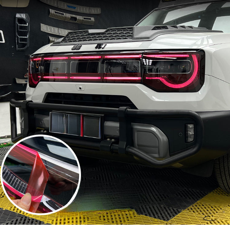 BAIC BJ30e DRL Tint Film – Headlight Protection & Styling Wrap