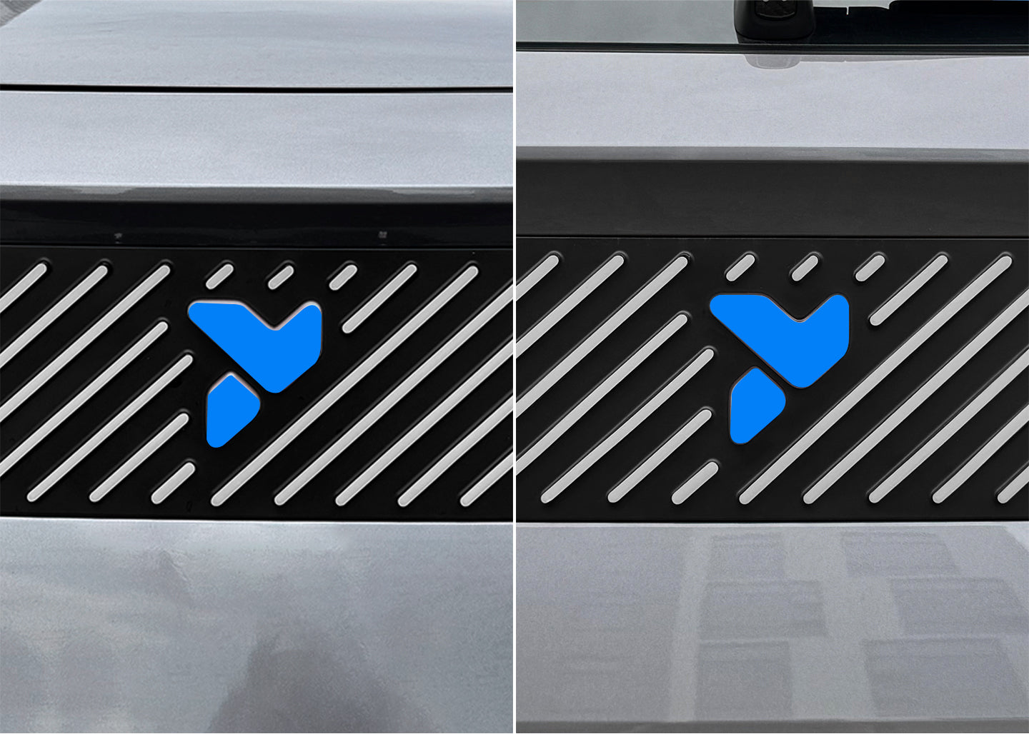 NIO Firefly Laser Sticker – Rainbow Gradient Reflective Vinyl