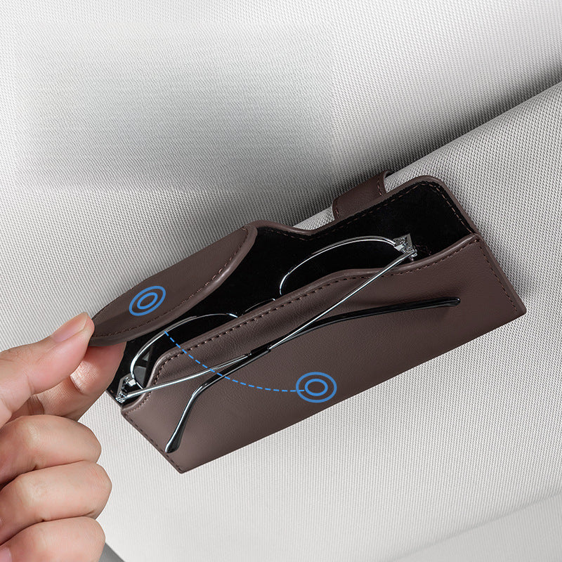 Voyah Car Leather Glasses Case - EVVYO