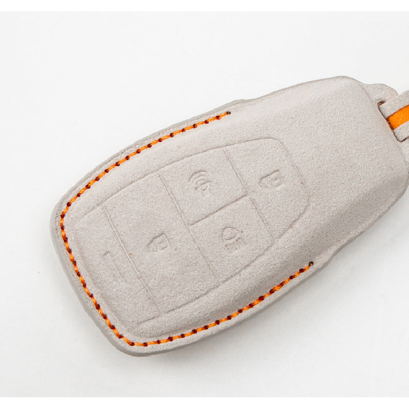 BAIC BJ40E Suede Key Cover – Premium Plush Key Case for Fuel Version