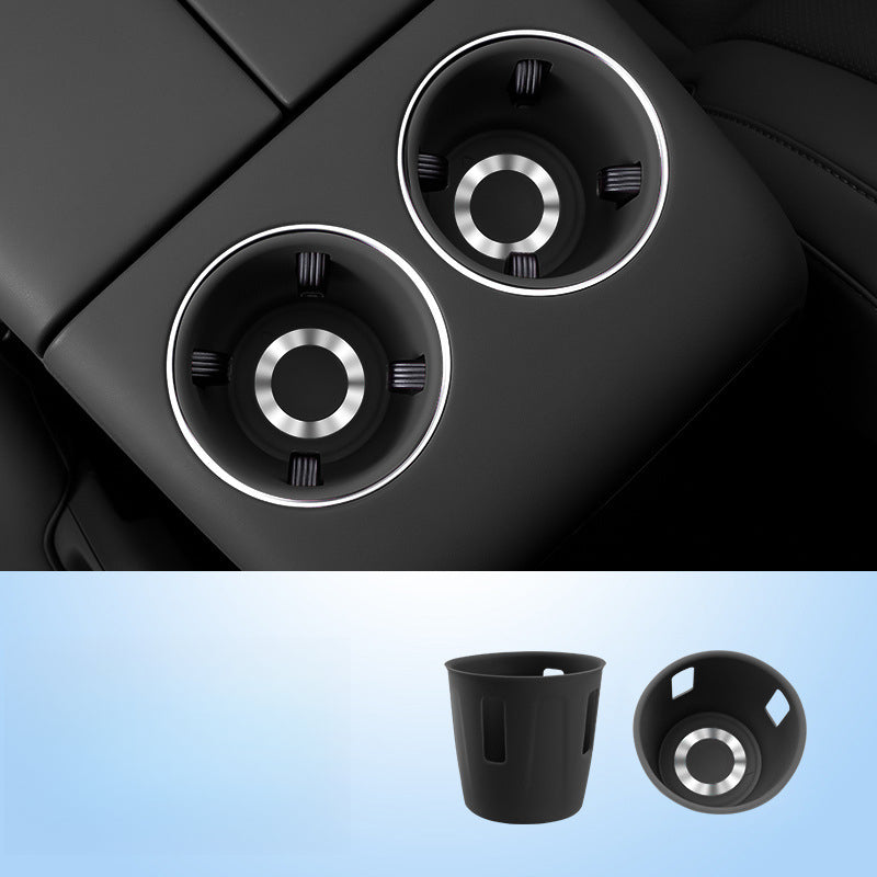 Li Auto L6–L9/MEGA Silicone Cup Holder Mat & Tray - EVVYO