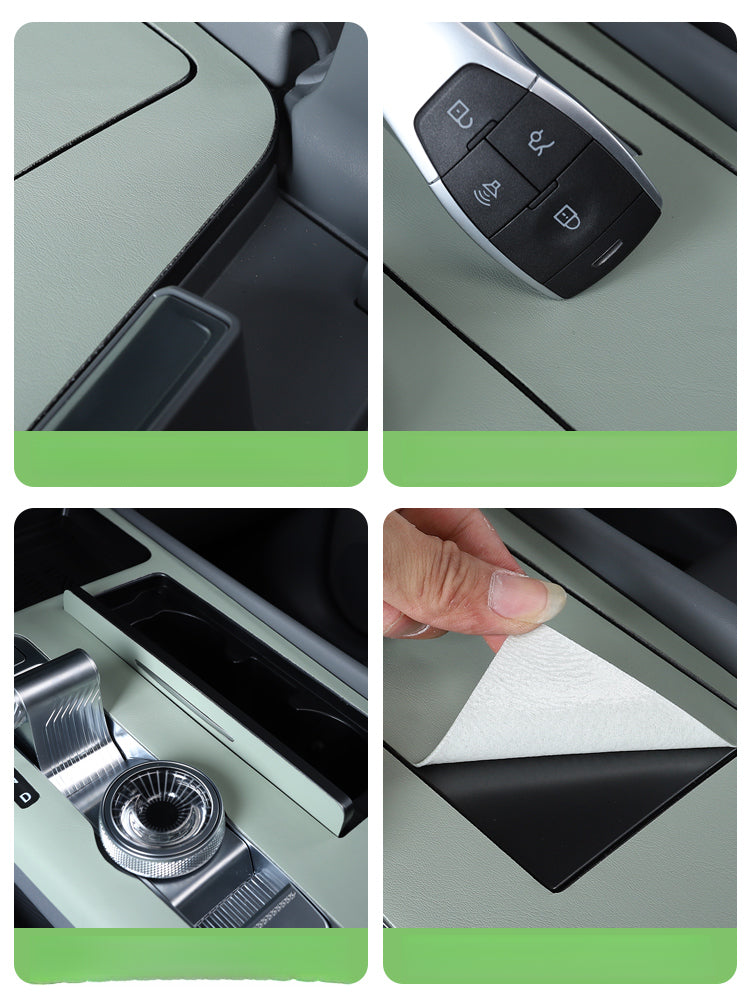 BAIC BJ30 Gear Panel Leather Sticker – Center Console Protector