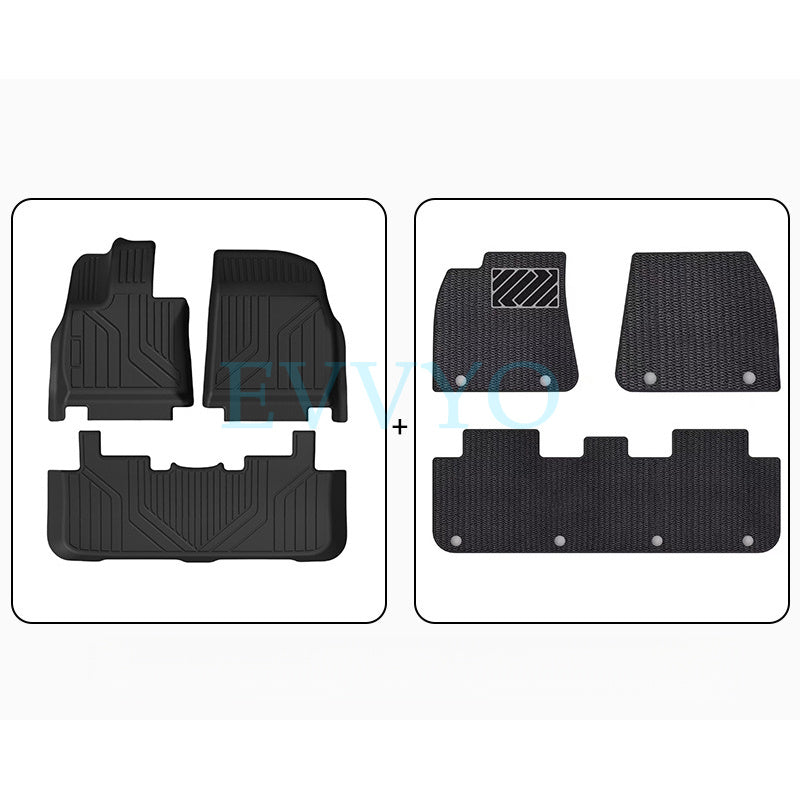 Arcfox Alpha S TPE Floor Mats - Wear-Resistant & Waterproof - EVVYO