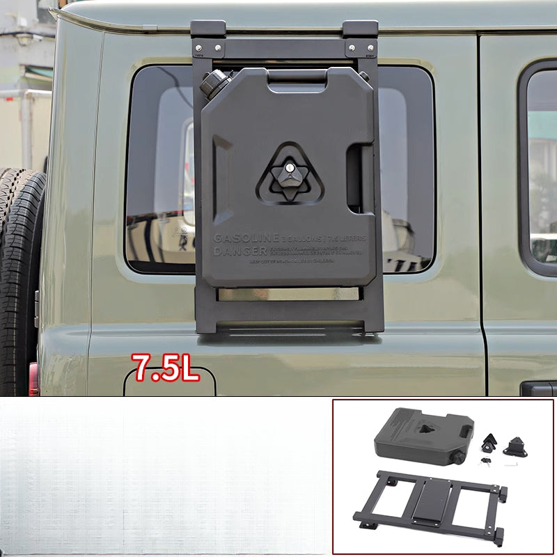 BAW 212 Fuel Can & Water Tank |   Off-Road Side Window Mount