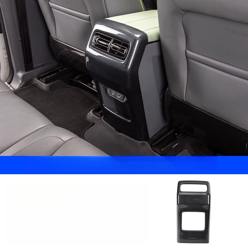 BAIC BJ40E Center Console Gear Shift Frame Trim – Carbon Fiber Protective Sticker