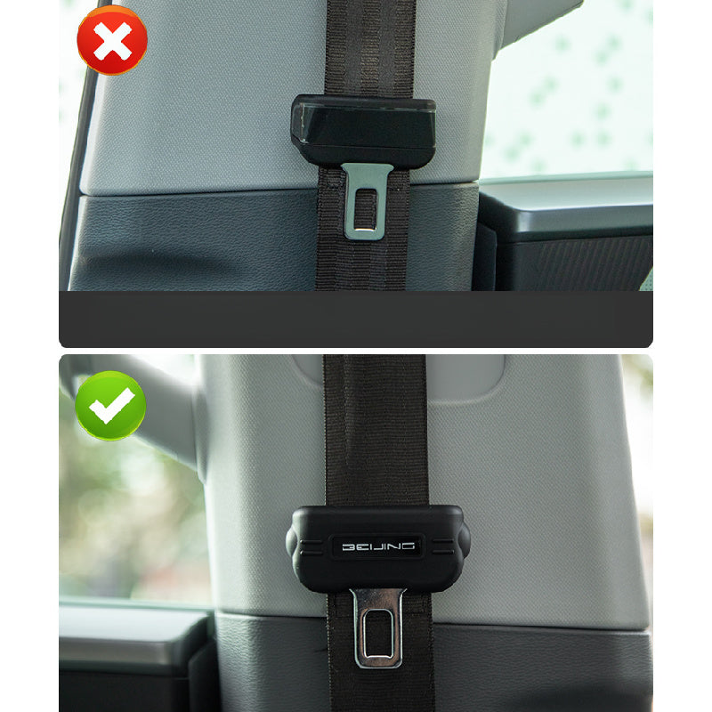 BAIC BJ40Seat Belt Buckle Silicone Cover – Anti-Noise & Protection