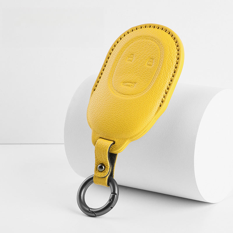 NIO Goat Leather Key Fob Cover - EVVYO
