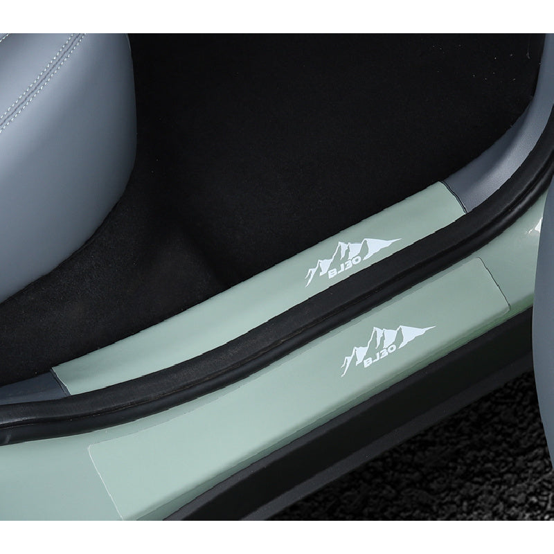 BAIC BJ30 Door Sill Protector – Welcome Pedal Cover Trim Anti-Scratch