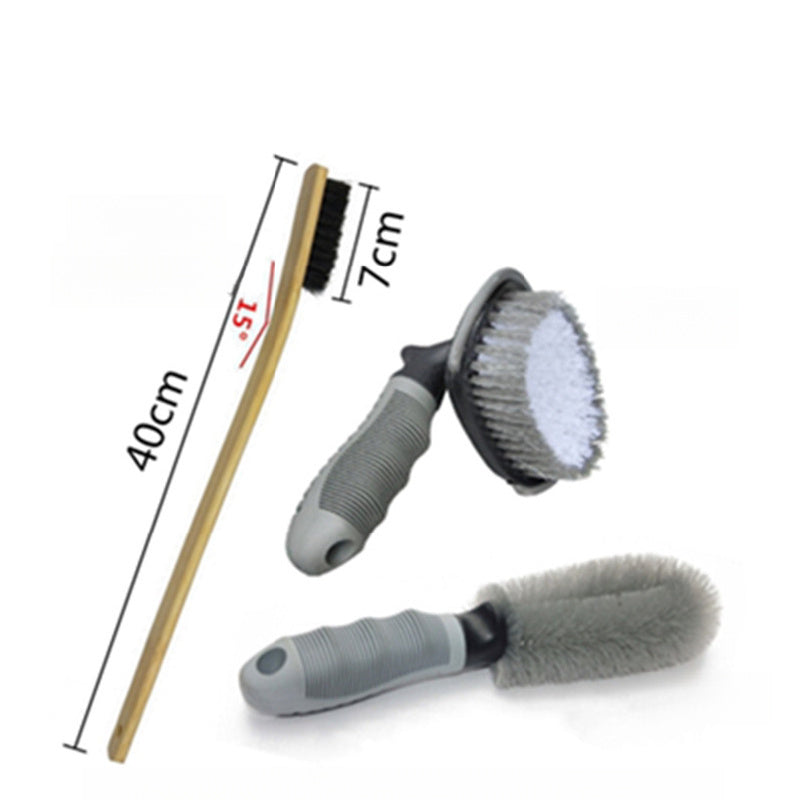Car Tire & Wheel Brush – Strong Cleaning Tool for Car Wash