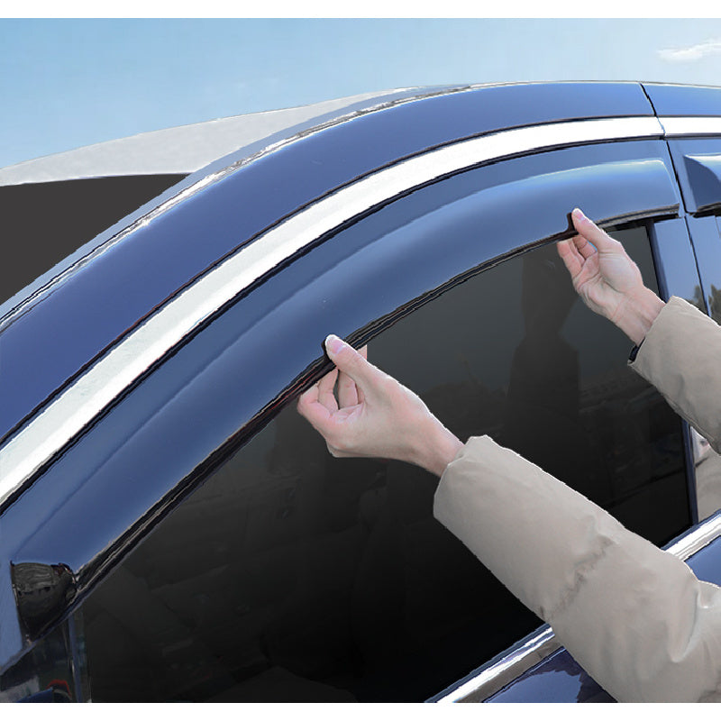 2025 Voyah Dreamer Rain Guard Window Visor – Black Trim Deflector