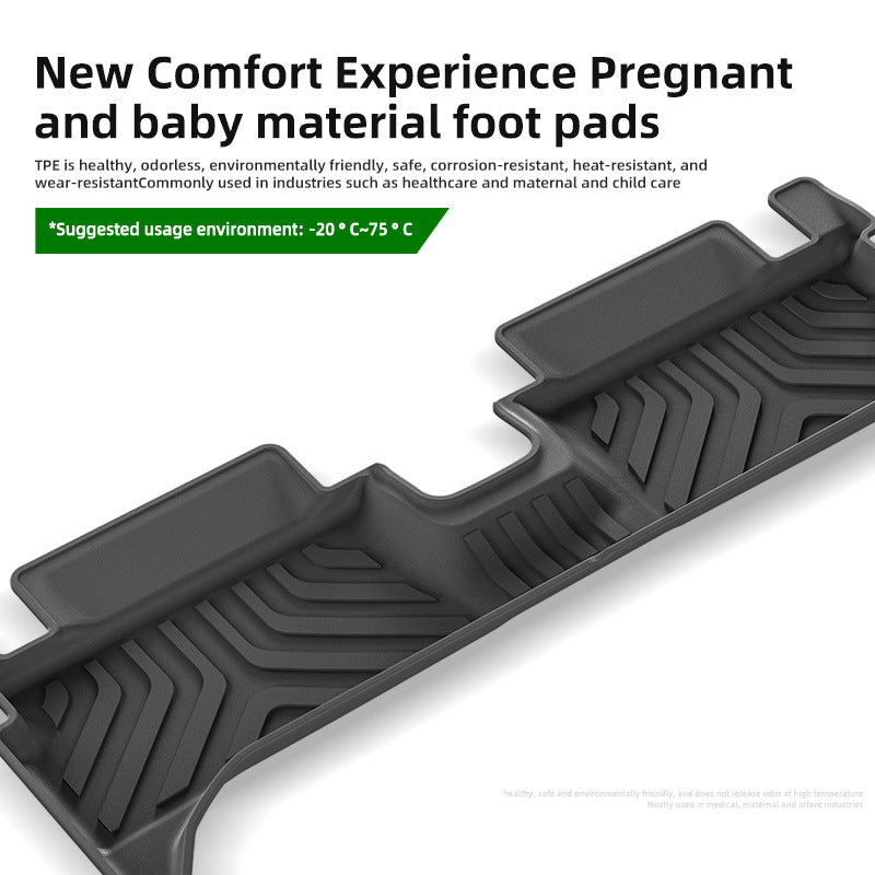 Neta V-II right rudder TPE foot mat trunk mat - EVVYO