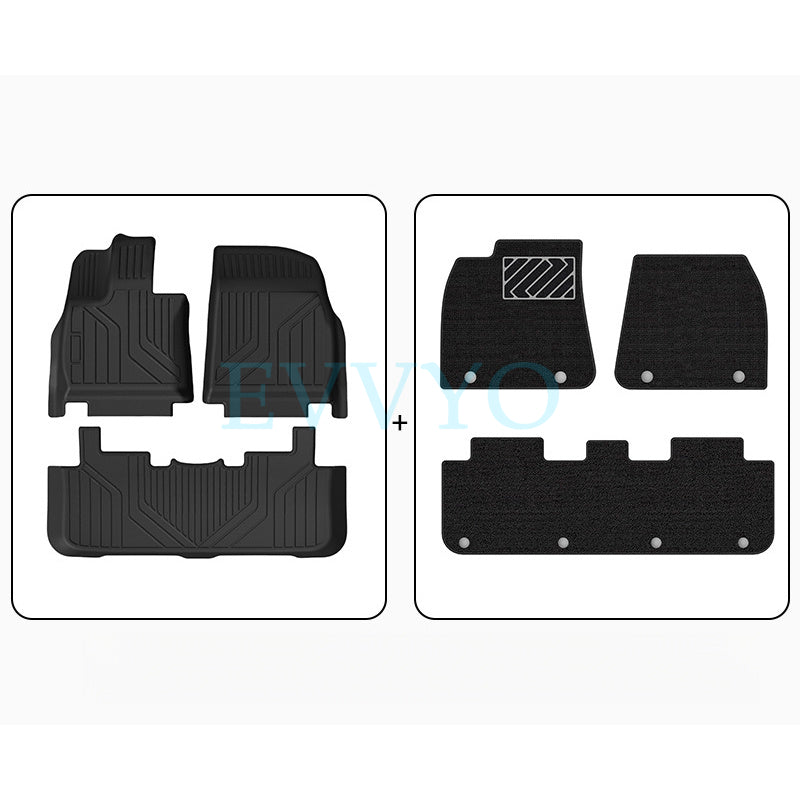 Arcfox Alpha T TPE Car Floor Mats — Wear-Resistant & Waterproof - EVVYO
