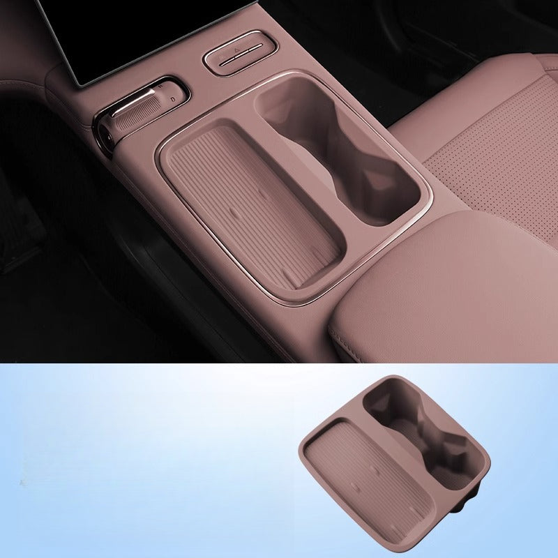 NIO ES6 / EC6 Center Console Cup Holder Wireless Charging Silicone Mat - EVVYO