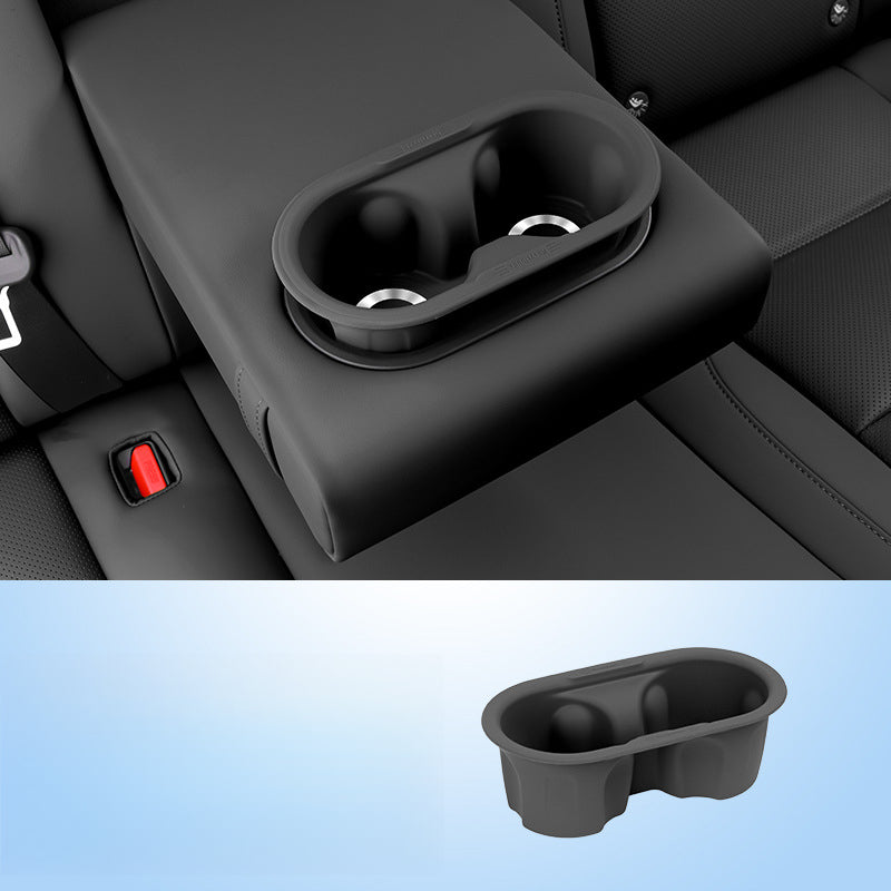 Li Auto L6–L9/MEGA Silicone Cup Holder Mat & Tray - EVVYO