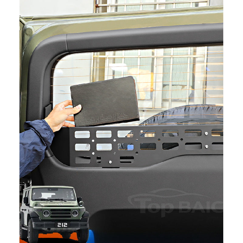 BAW 212 Tailgate Storage Rack |   Metal Trunk Organizer