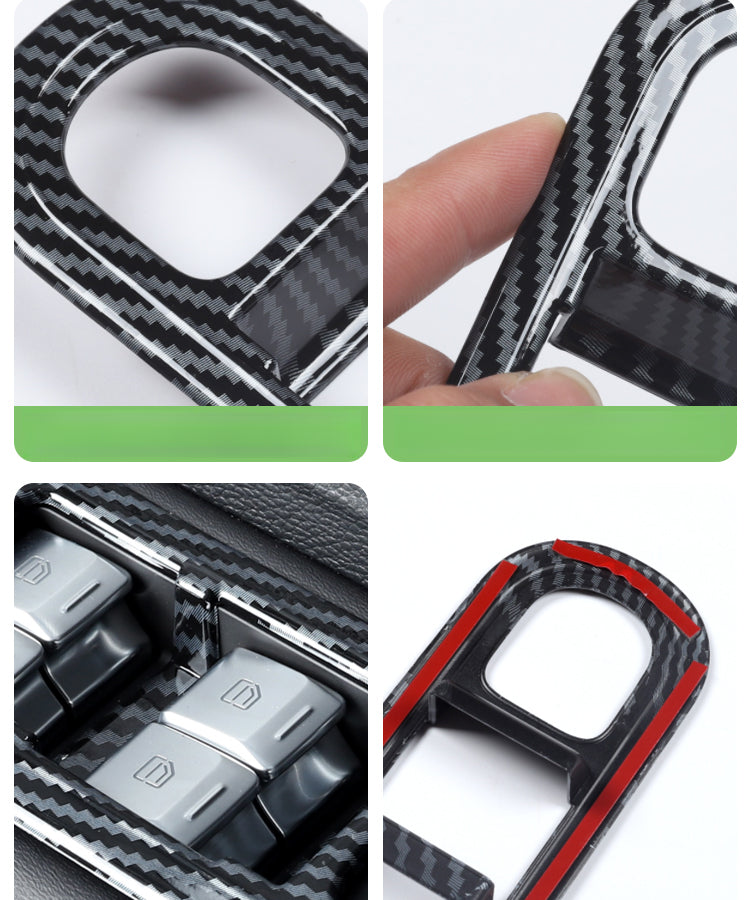 BAIC BJ30e Door Window Switch Panel Trim Cover Kit – Interior Decoration