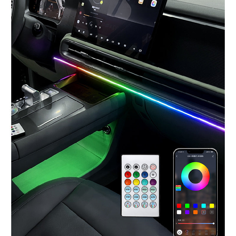 BAIC BJ30 Center Console Ambient Light Strip – Storage Box Illumination