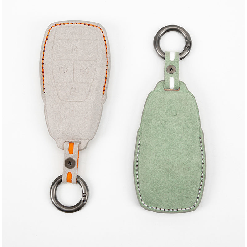 BAIC BJ40E Suede Key Cover – Premium Plush Key Case for Fuel Version