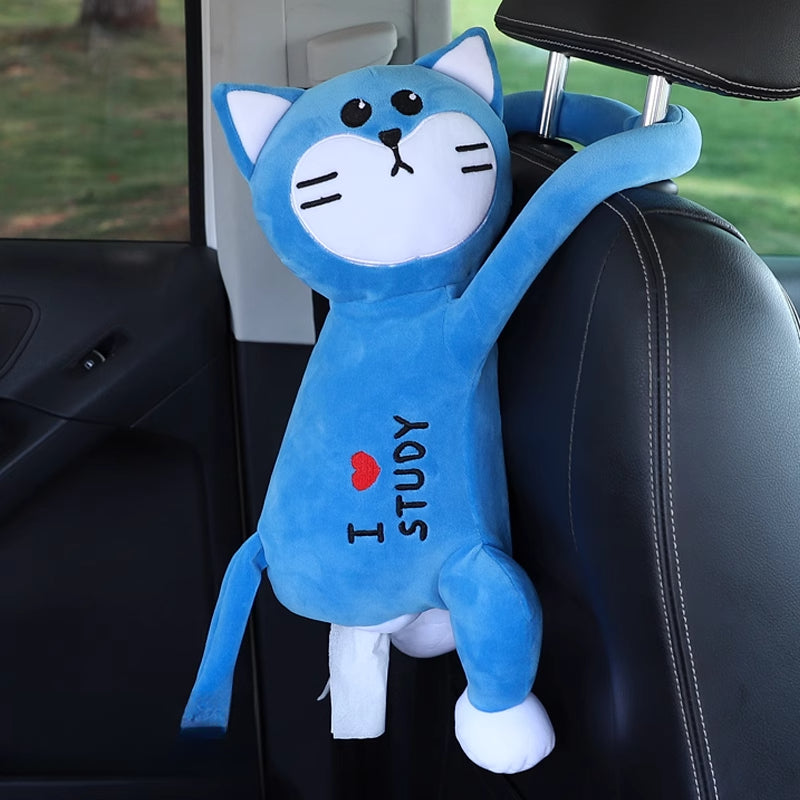 Creative Car Tissue Box – Hanging Cute Cartoon Car Tissue Holder