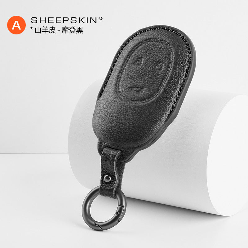 NIO Goat Leather Key Fob Cover - EVVYO