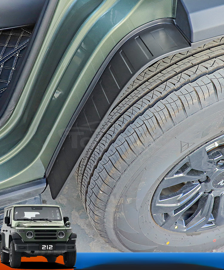 BAW 212 Rear Wheel Mudguards |   Thickened Protective Flaps