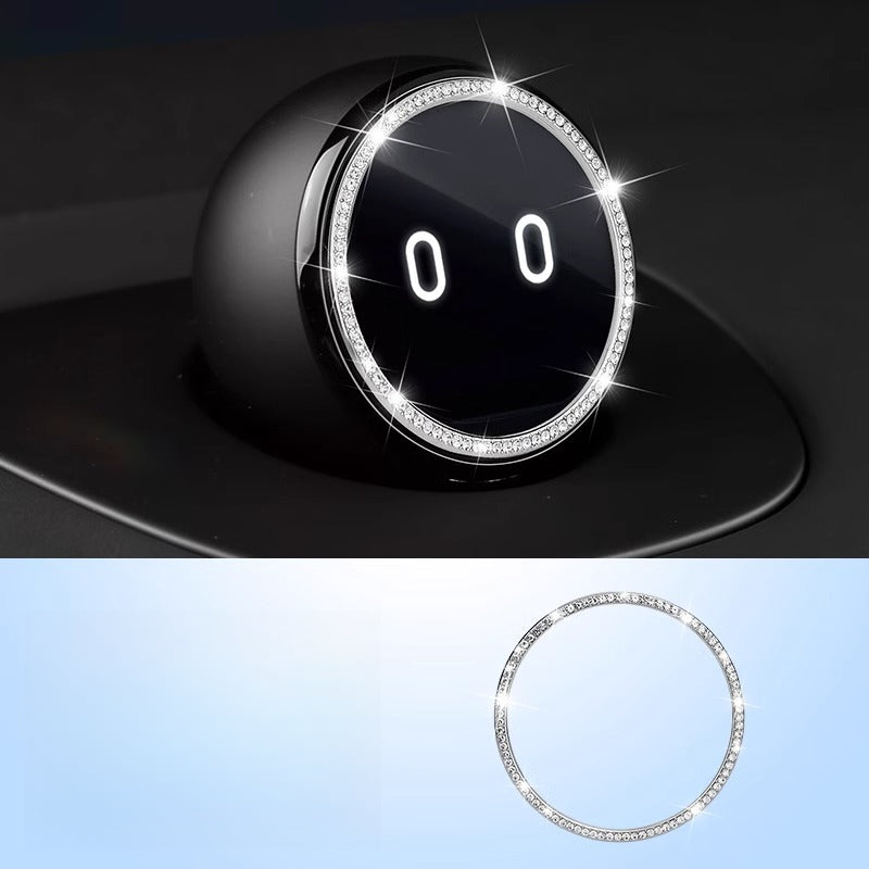 NIO ES6/EC6/ES8/ET5/ES7 Steering Wheel & Gear Shift Rhinestone Decals - EVVYO