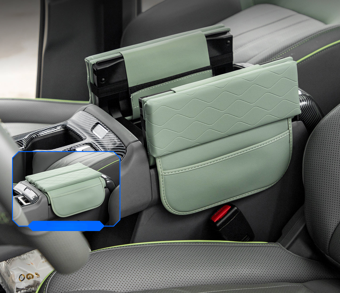BAIC BJ40E Center Console Armrest Height Pad & Storage Bag – Interior Upgrade