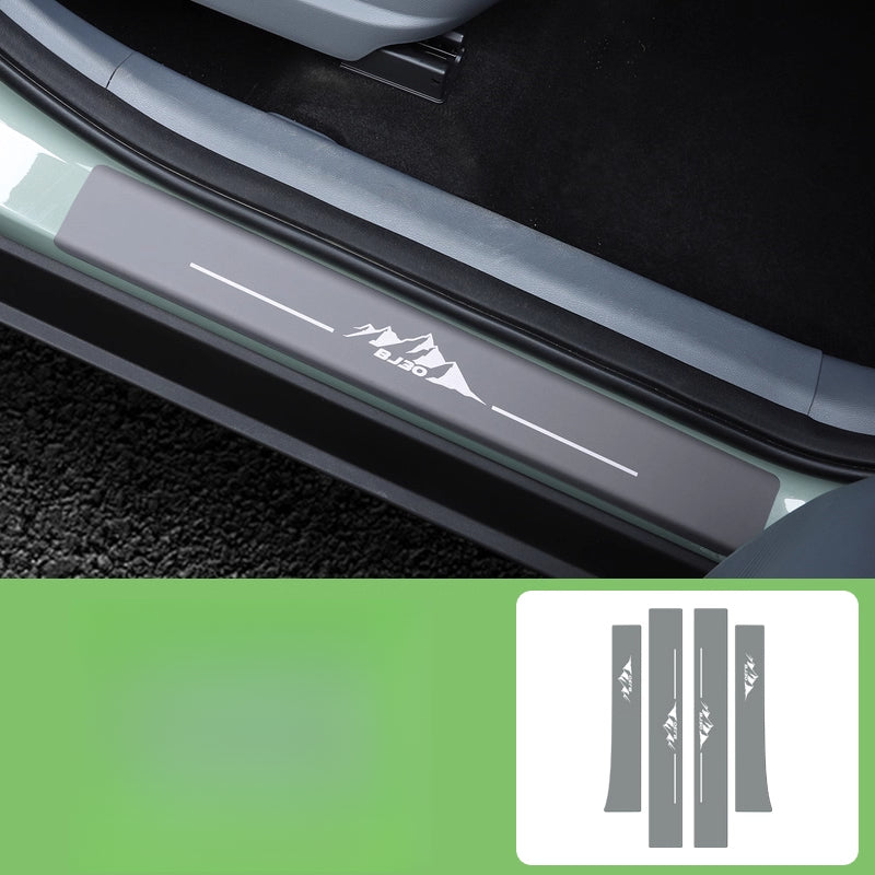 BAIC BJ30 Door Sill Protector – Welcome Pedal Cover Trim Anti-Scratch