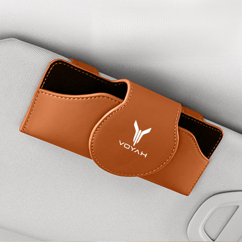 Voyah Car Leather Glasses Case - EVVYO