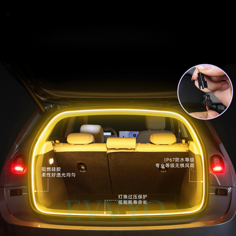 NIO Firefly Trunk Ambient Light – Flowing LED Tailbox Illumination