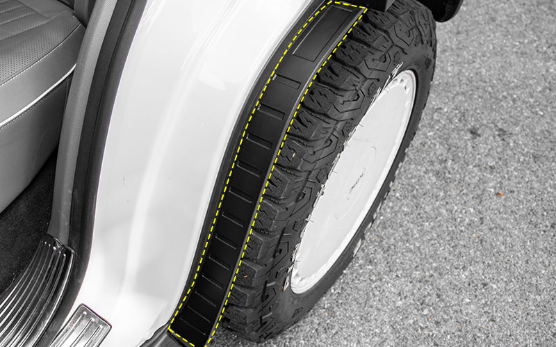 BAIC BJ40E Inner Fender & Door Mudguards – Thickened, Wide Protection