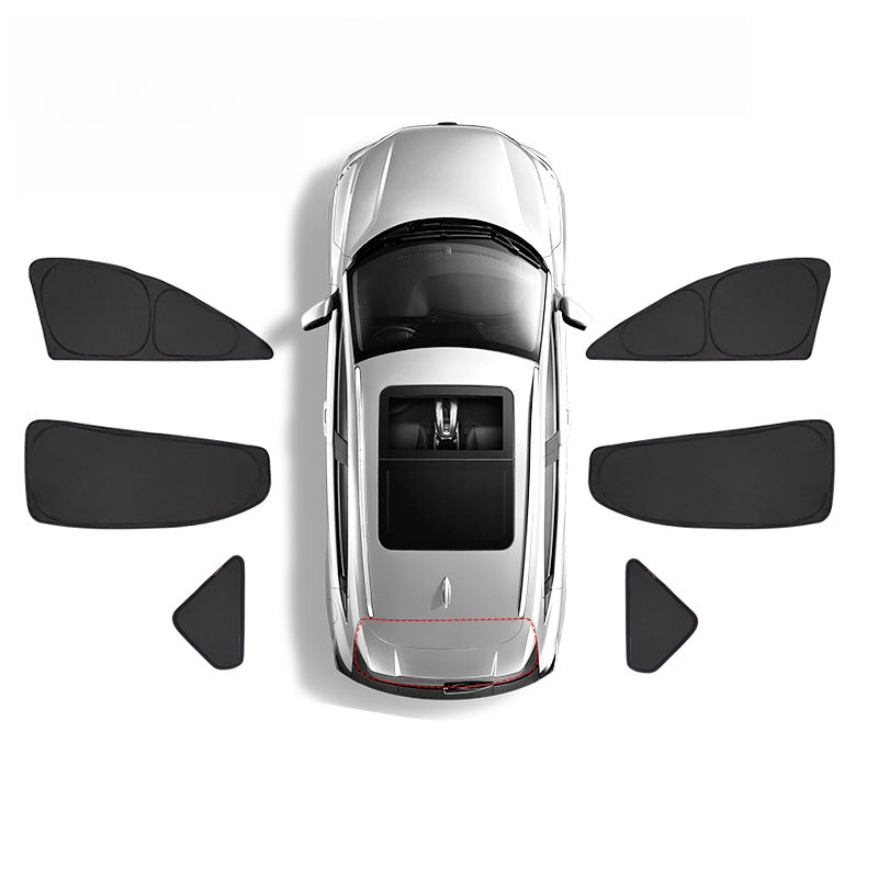 LUXEED S7/R7/S9 Full Coverage Car Window Sunshade - EVVYO