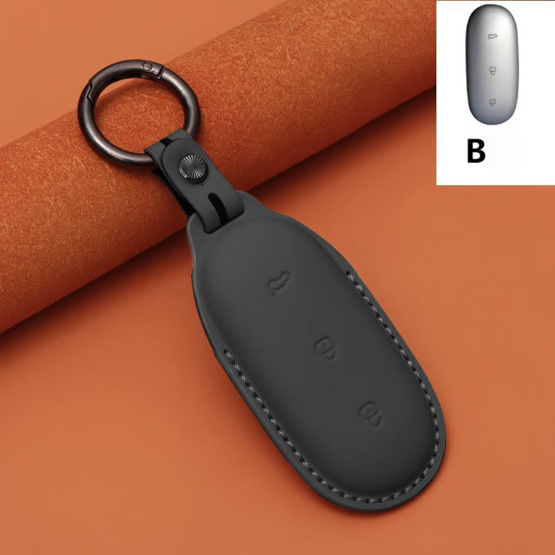 Li auto L9/L8/L7/L6/one key case-genuine leather smart key cover - EVVYO